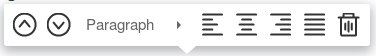 Online Editor menu